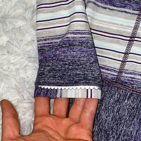 Lululemon Race Your Pace Long Sleeve Osaka Stripe Heathered - Picture 4 of 8